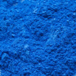Mica powder, bright blue