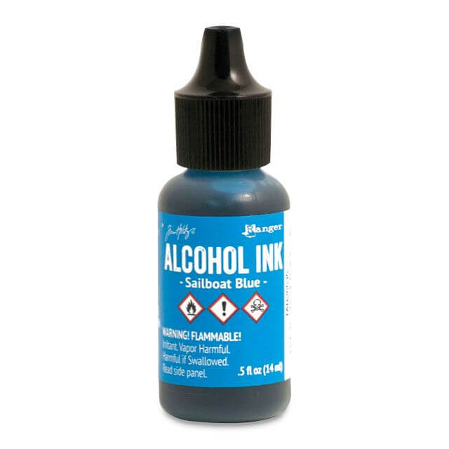 Tim Holtz® Alcohol Ink Sailboat Blue, sinine alkoholitint