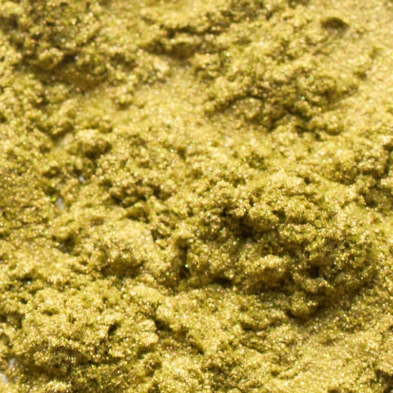 Mica pigmentpulber, Bronzy, roheline kuldse läikega