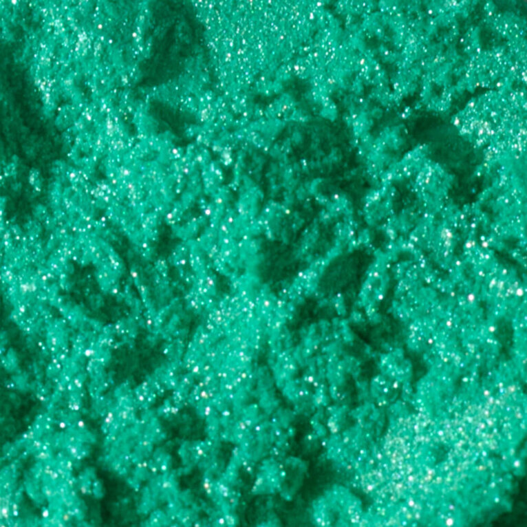 Mica pigmentpulber, Grass Green, roheline