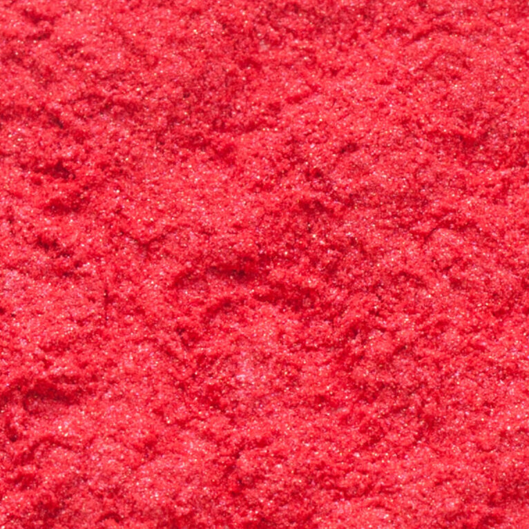 Mica pigmentpulber, Oriental Red, punane