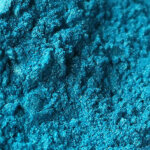 Mica pigment powder, bright turquoise blue