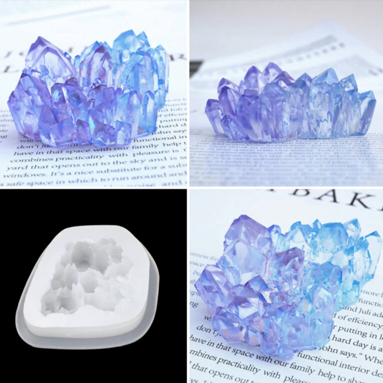 3D kristallikivide valamise vorm