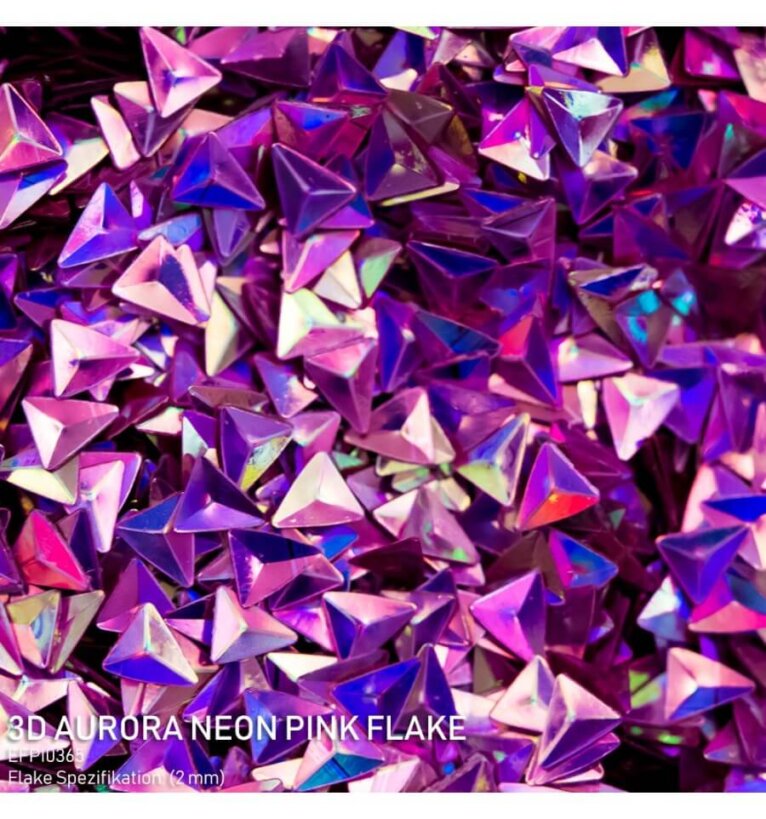DIPON®-3D Helbed, aurora neon pink