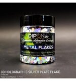 DIPON®-3D Helbed, Holographic Silver Plate