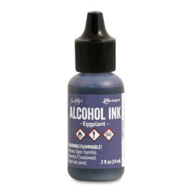 Tim Holtz® Alcohol Ink Eggplant, lilla alkoholitint