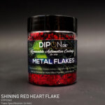 DIPON®-3D Helbed, SHINING RED HEART, punased südamed