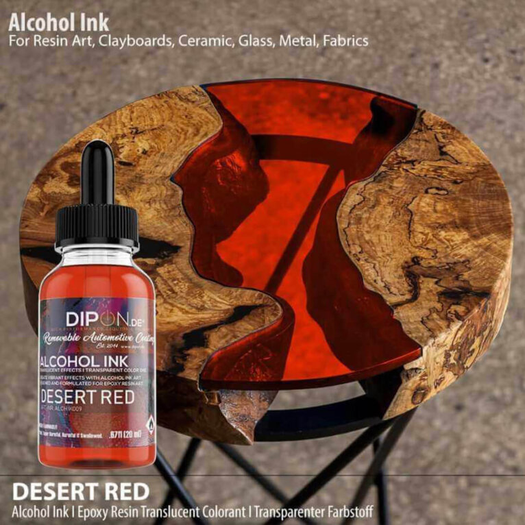 Alkoholitint, DESERT RED, punane