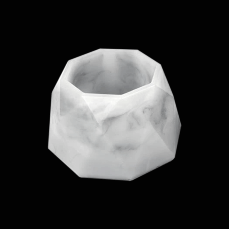 3D silikoonvorm väikese lillepoti/topsi valmistamiseks