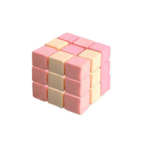 Silicone mold rubric cube