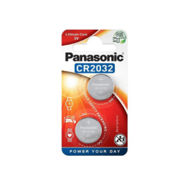 Patarei Panasonic CR2032 liitium 2-pakk