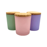 Candle glass 200ml, different colors