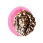 Silicone mold lion 5.2 x5.5cm