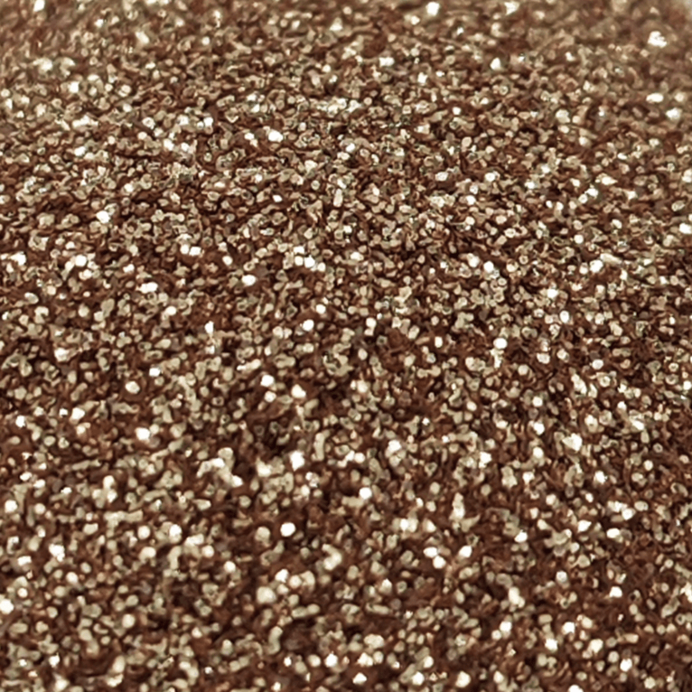 Bronze glitter dust
