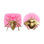 Silicone molds bumblebee and spider