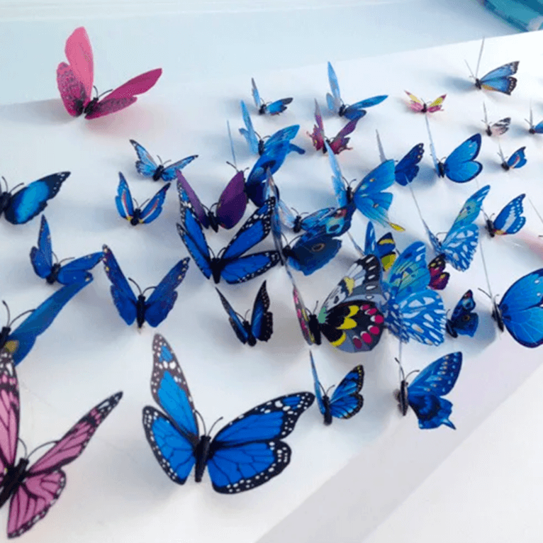 Fridge magnets butterflies