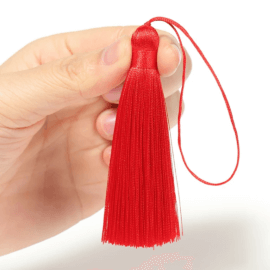 Tassel for crafts, 8 cm