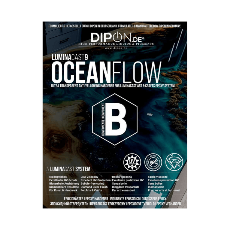 Epoxy Resin LuminaCast 9 Ocean Flow