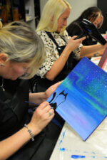 Juhendatud maalimine akrüülvärvidega