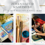 Juhendatud maalimine akrüülvärvidega