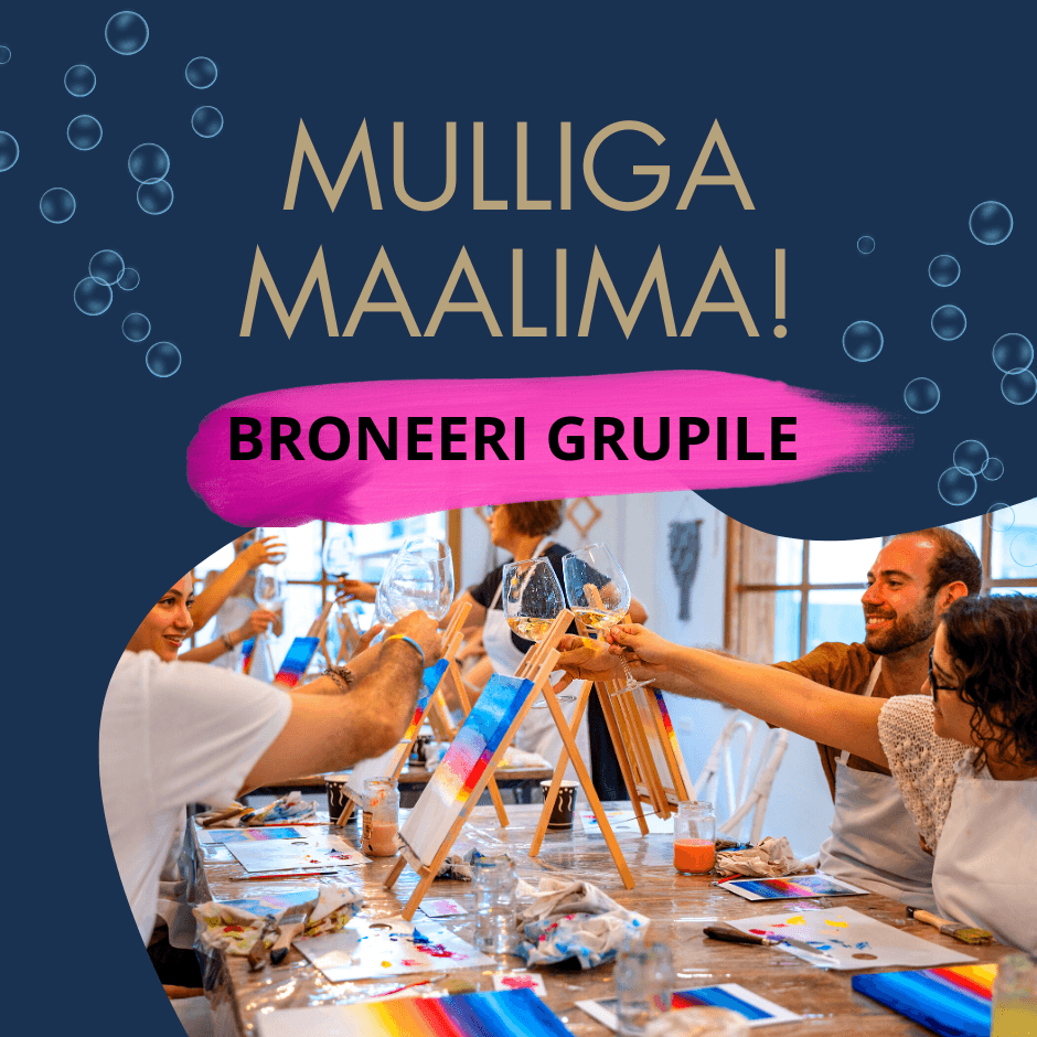 Juhendatud maalimine akrüülvärvidega Juhendatud maalimine akrüülvärvidega