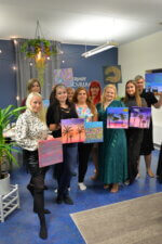 Juhendatud maalimine akrüülvärvidega